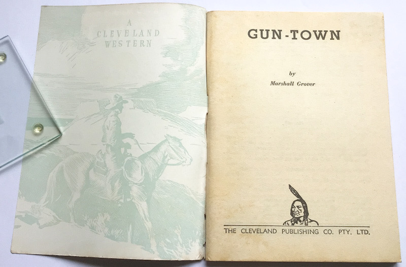 Cleveland Western GUN-TOWN by Marshall Glover No 669